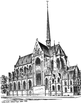 Tekening kerk